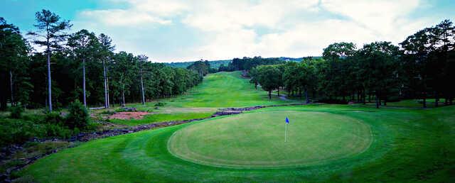 View of a green from Greystone Country Club