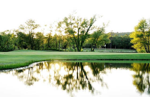View of a green from Greystone Country Club