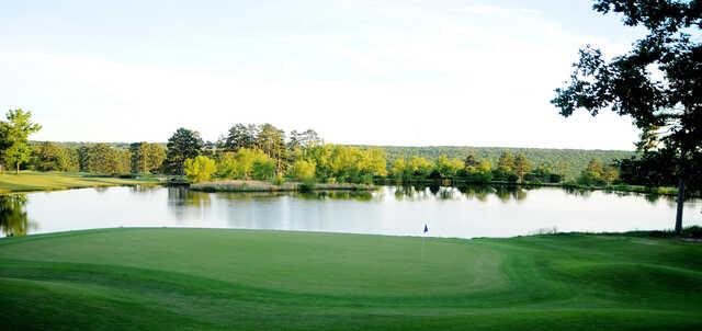 View of a green from Greystone Country Club