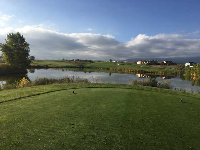A view over the water from Sumo Golf Village.