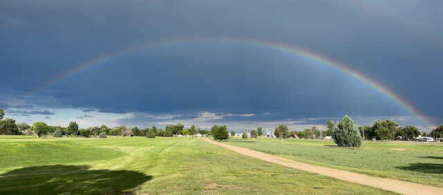 A view from Cottonwood Links.