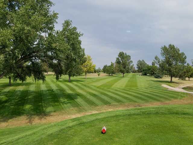 A view from a tee at Holyoke Golf Club.