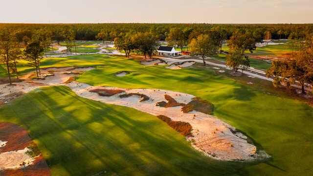 Aerial view from Karoo Course at Cabot Citrus Farms