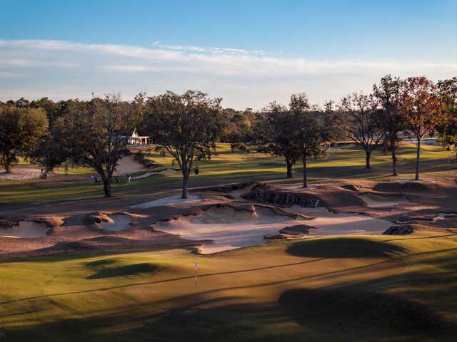 View of the 4th green from The Roost Course at Cabot Citrus Farms.