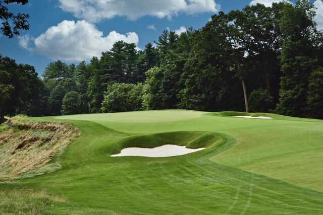 A view of the 4th hole at Greenwich Country Club.