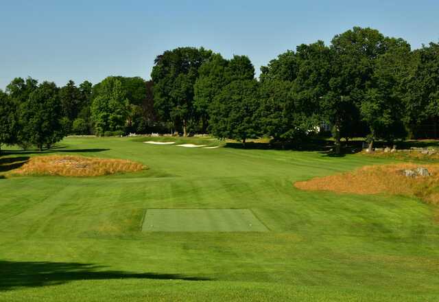 A view from tee #13 at Greenwich Country Club.