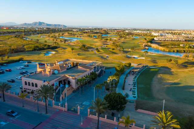 View of the clubhouse at La Serena Golf Club