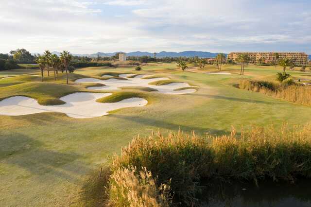 View of the 16th green from La Serena Golf Club.