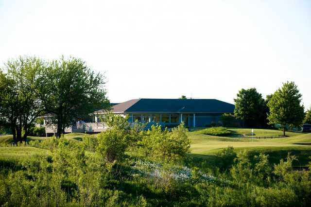 A view of the clubhouse at Mill Creek Golf Club