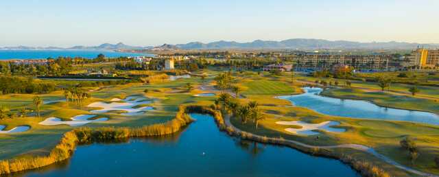 Aerial view from La Serena Golf Club.
