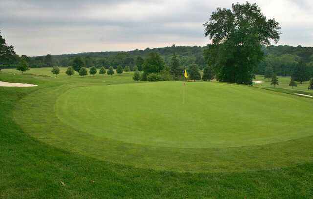 A view of a green at Grassy Hill Country Club.