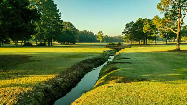 A view from Live Oaks Golf Club.