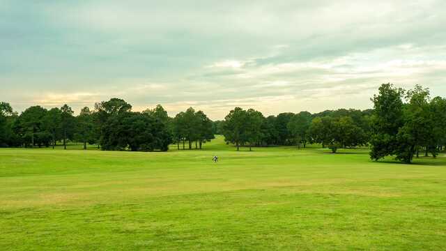 A view from Live Oaks Golf Club.
