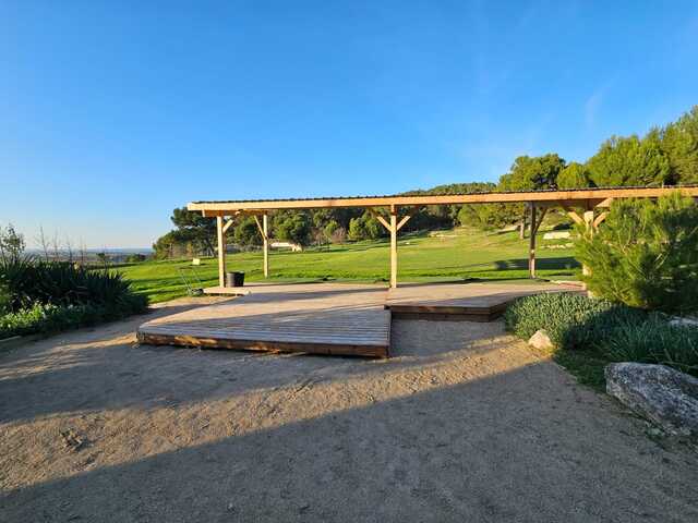 A view from Golf de Beaucaire Saint Roman.