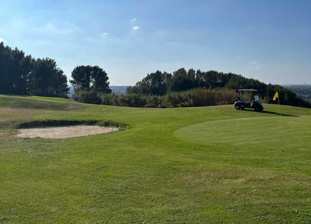 A view from Golf de Beaucaire Saint Roman.