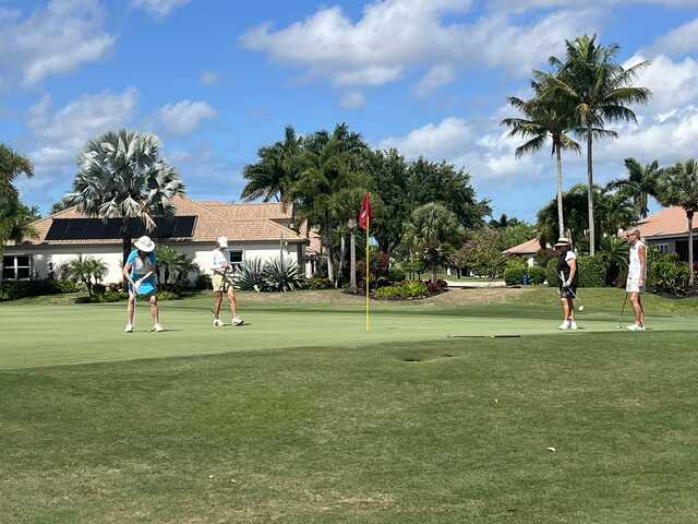 A view of a hole at Palmira Golf Club.