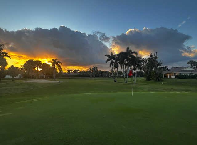 A view from Boca Delray Golf & Country Club.