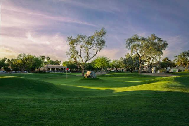 A view from The Six Shooter at Scottsdale Country Club.
