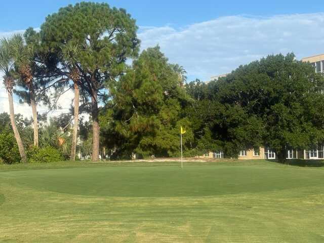 A view of a hole at Pinebrook Ironwood Golf Course.
