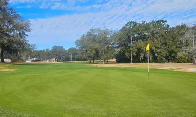 A view of a hole at Citrus Springs Golf & Country Club.