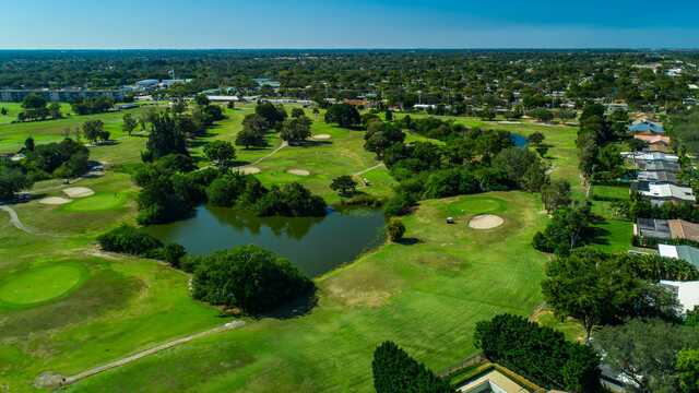 Aerial view from Cooper Colony Country Club.