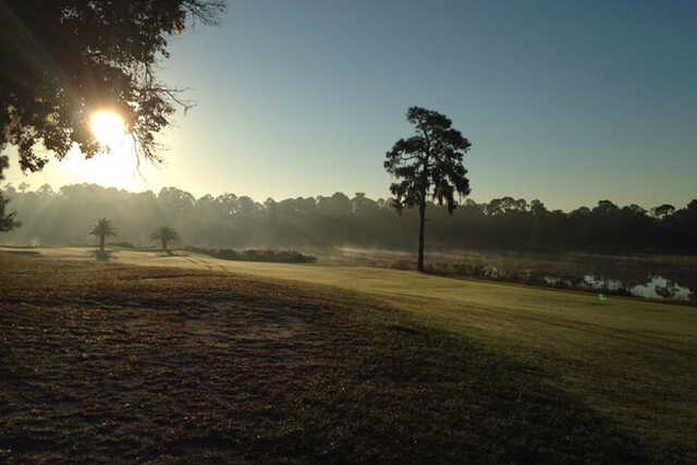 A view from Glen Abbey Golf Club.