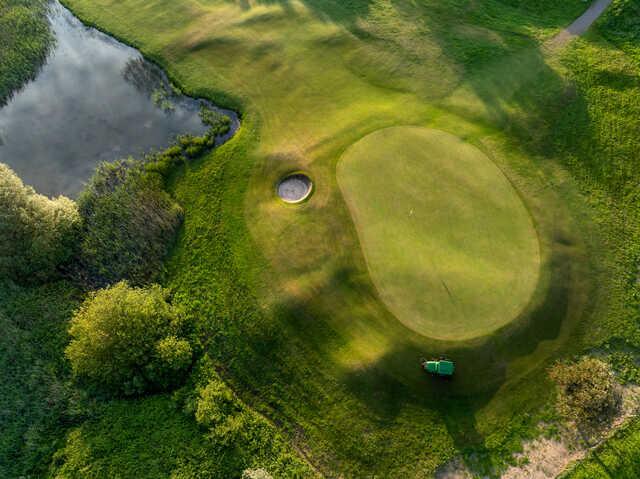 View of the 7th green at Hesketh Golf Club