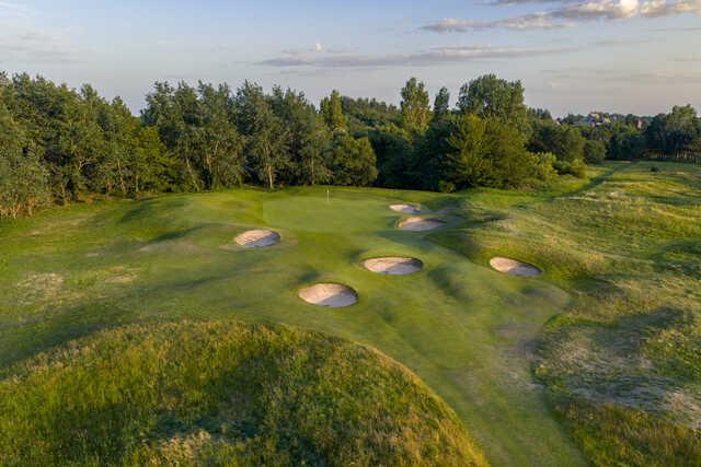View of the 4th green at Hesketh Golf Club