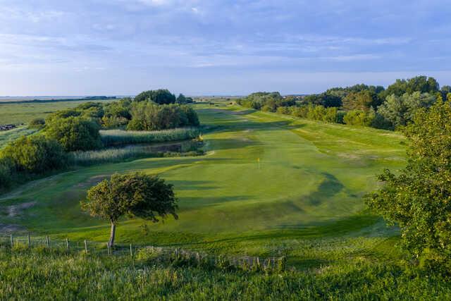 Aerial view from Hesketh Golf Club
