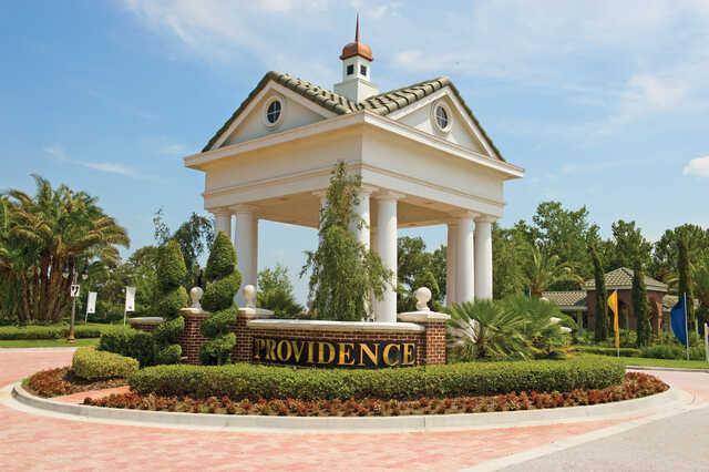 A view from Providence Golf Club.