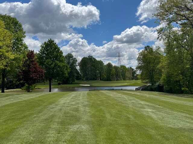View from a fairway at Echo Valley Golf Club.