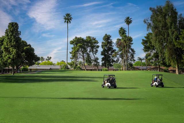 A view from Palmbrook Golf Club.
