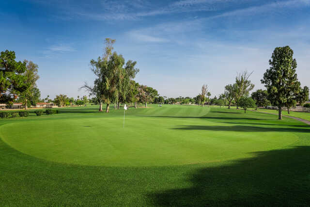 A view from Palmbrook Golf Club.