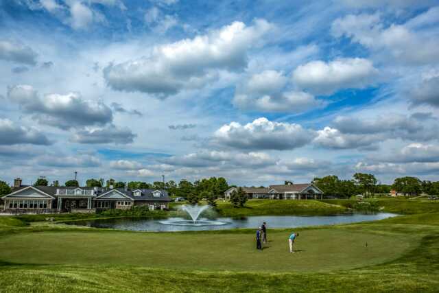 A view from Windy Knoll Golf Club.
