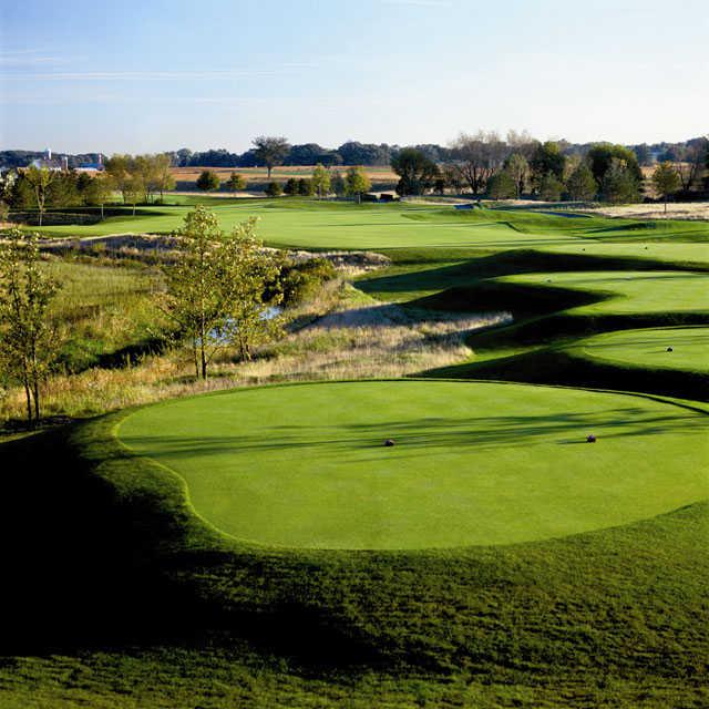 A view from the 13th tee at Whisper Creek Golf Club