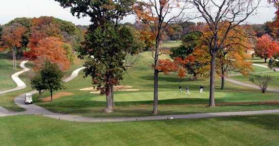 A fall view from Eaglewood Resort & Spa