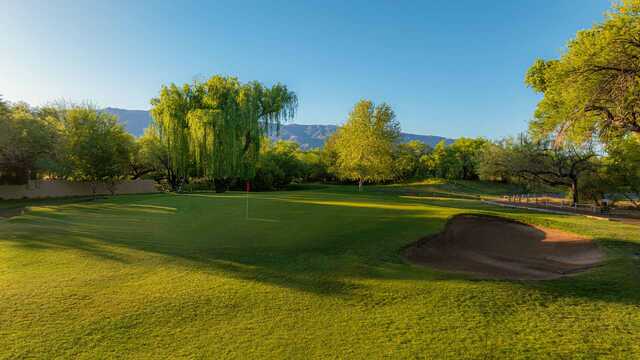 View of a green from Forty-Niner Country Club.