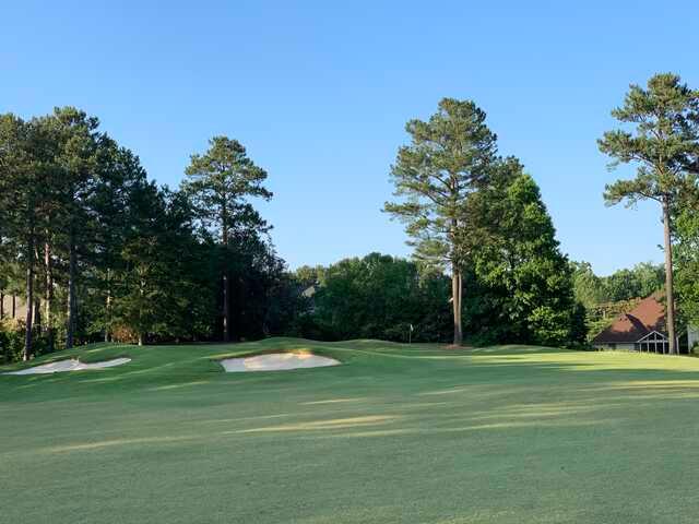 View of the 7th green from The Trophy Club of Apalachee