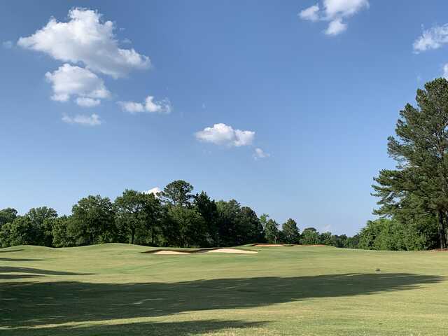View of the 18th green from The Trophy Club of Apalachee