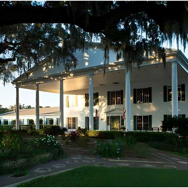 View of the clubhouse from Golden Hills Golf & Country Club.