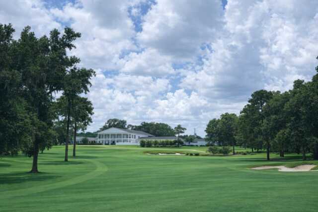 View of the clubhouse from Golden Hills Golf & Country Club.