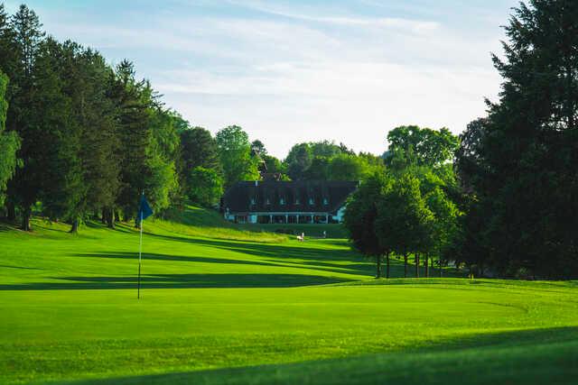 View of a green from Blumisberg Golf and Country Club.