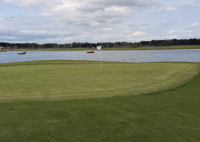 View of a green from Esplanade at St. Marys.