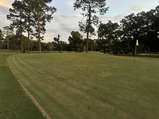 A view of a hole from The Country Club at Lake City.