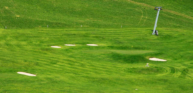 A view from Golf Club Arlberg.