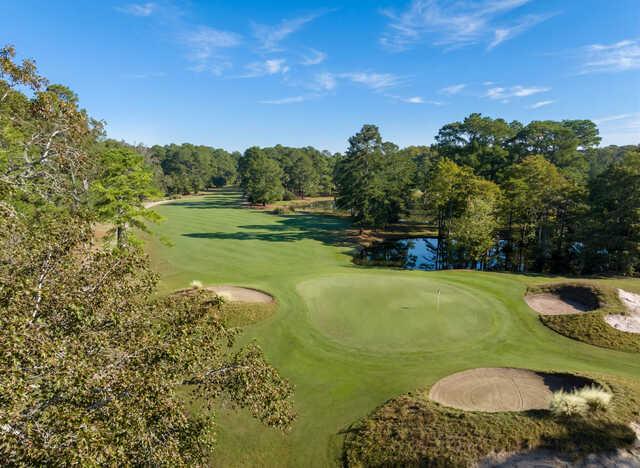 Aerial view from the 14th green at Eagle Nest Golf Club.