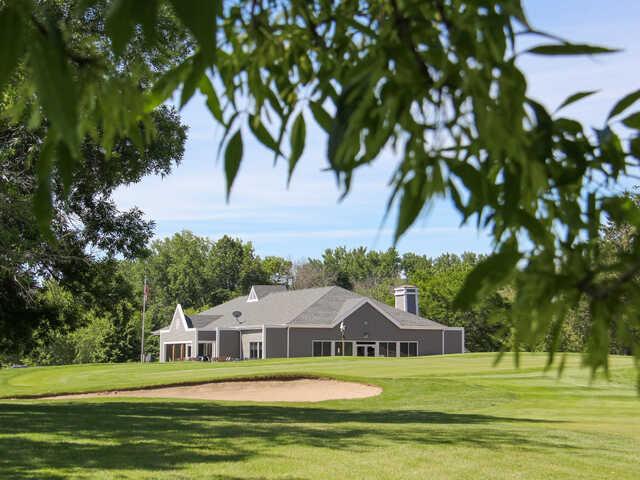 View of the 9th green from Chomonix Golf Course.