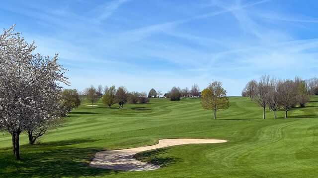 View from the 9th and 10th fairways at Bad Ueberkingen Golf Club.