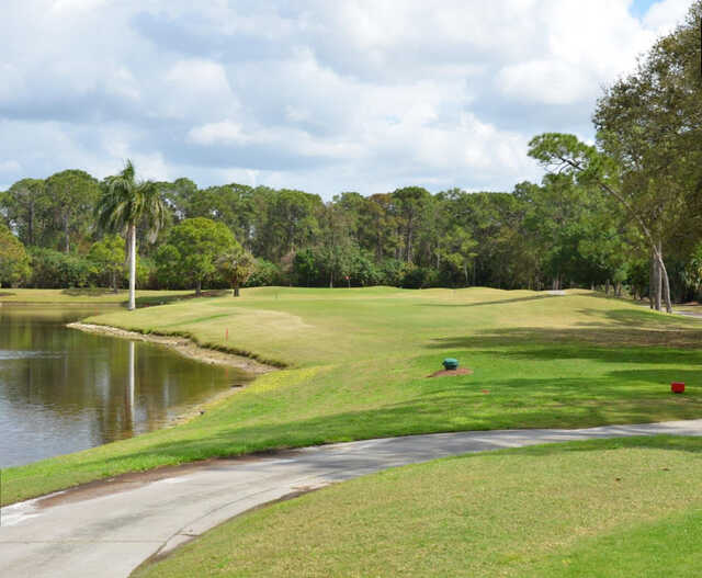 A view from tee #4 at Pine Lakes Country Club.