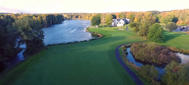 Aerial view from Blue Heron Golf Club.